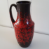 Red Scheurich vase 